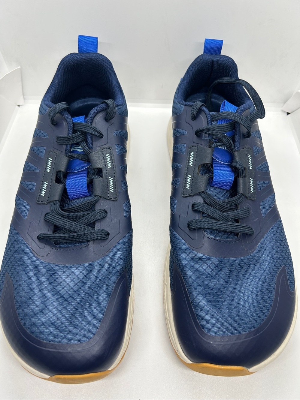 Lamincoa Blue Wide Men's Sneakers Hiking Walking Lightweight Breathable Shoe... - Picture 3 of 12